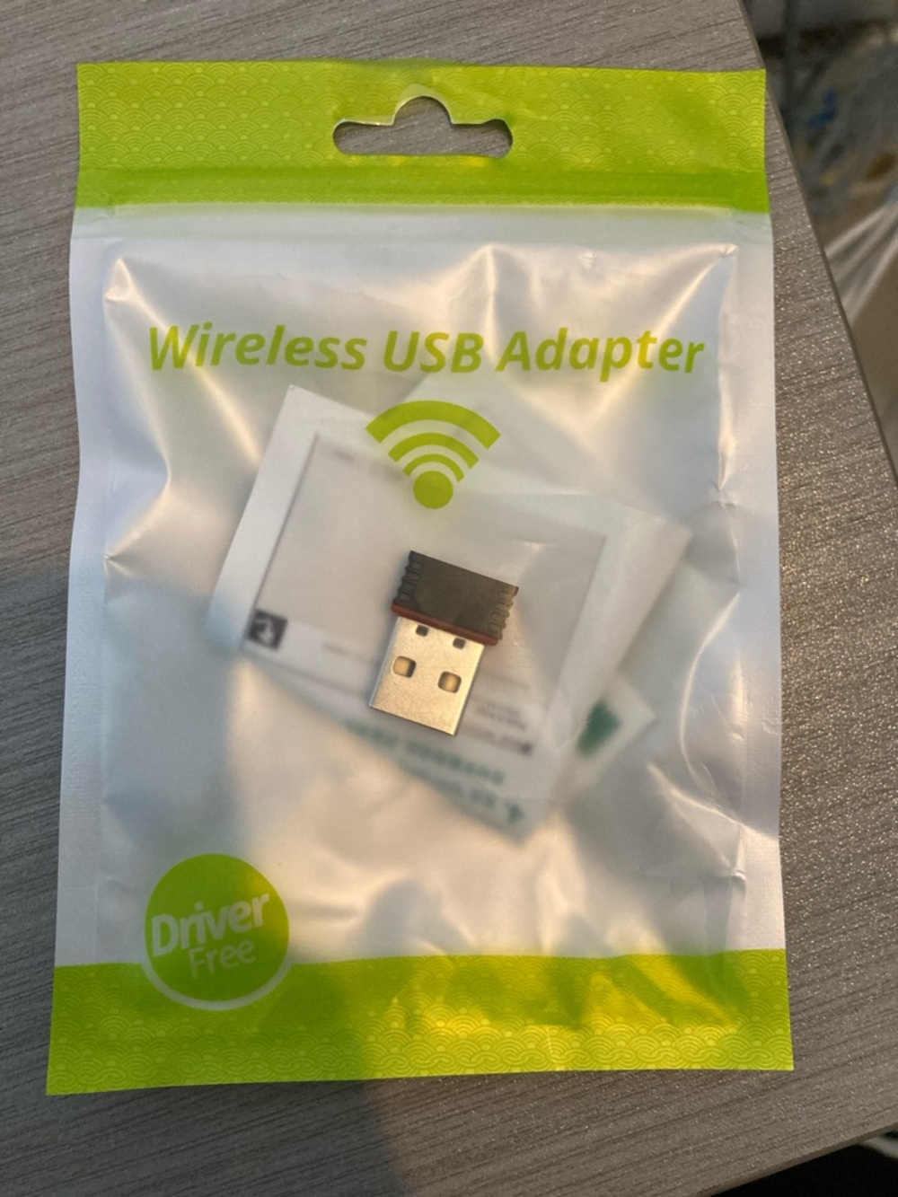 Wireless USB Adapter - Black/Gold
